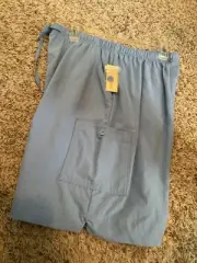NWT C C HUGHES Draw String Pull On Chino Shorts Blue Womens L