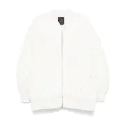 [Moncler X Rick Owens] Moncler X Rick Owens Radiance Peter Puffer Jacket I NUMERIC WHITE