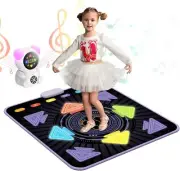 Acelufly Dance Mat, Light Up Dance Pad with Bluetooth, Portable for Kids