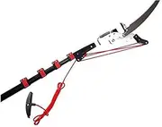 Tree Lopper Telescopic 2 in 1 High Reach Tree Loppers Pruners Saw Extendable Bypass Garden Tools Lopper 18FT Telescopic Tree Pruner Tree High for Pruner,5.4 FT