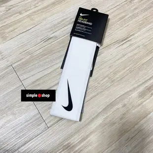 【Simple Shop】NIKE DRY-FIT 綁帶式 網球頭巾 運動頭帶 NBA 球星使用 籃球頭帶 忍者龜 黑白