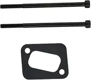 WUTONGMU 6pc/Set Exhaust Bolts Gasket Muffler Gasket with Bolts Fit for 340 345 346 346XP 350 351 353 Chainsaw Replacement Parts