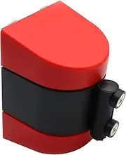 Queue Belt Barrier Retractable,Queue Line Dividers,5M/10M Magnetic - Crowd Control Wall Barrier,Supports Belt Automatic Deceleration and Locking Button,Magnet Adsorption (Color : OneColor, Size : 5m
