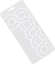 jojofuny Quilting Template Stencil for Sewing Durable Multi Functional Design for Easy Marking and Embroidery for Patchwork and Crafting