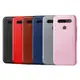 LG K51s 皮革保護殼(PLAIN) - 牛皮仿真皮紋單色素色背蓋油蠟感保護套手機殼手機套