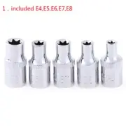 E-Socket Torx Star Bit Female Socket Set E7 Star Socket Hand Tool