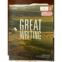 在飛比找蝦皮購物優惠-GREAT WRITING 2 八成新 英文寫作 國家地理雜