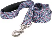 Yellow Dog Design Multi Tweed EZ-Grip Dog Leash with Comfort Handle, Large-1" Wide and 5' (60") Long