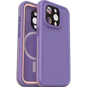 [77-93407] Fre MagSafe Apple iPhone 15 Pro 6.1" Case Rule of Plum Purple, DROP+