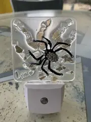 Spider Rhinestone Led Dusk To Dawn Night Light