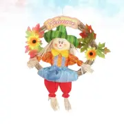 Animatronic Scarecrow Halloween Decor Fall Harvest Decoration Garland