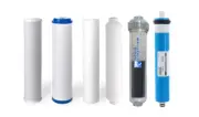 Replacement RO Filters & 50 GPD Membrane for 6 Stage Reverse Osmosis + Alkaline