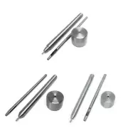 Professional Grommet Eyelets Punching Tools Kit 3Pcs for Leathercraft Making