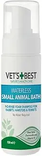 Vet's Best Small Animal Waterless Bath |No Rinse Dry Shampoo for Small Animals, 150ml
