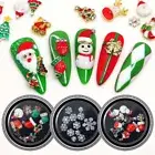 Party Nail Rhinestones Christmas Nail Decorations Christmas Nail Charms