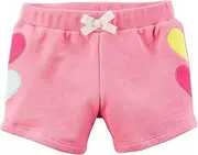 [Carter's] Baby Girls' Rainbow French Terry Shorts
