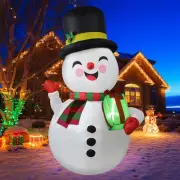 5FT Christmas Inflatables Snowman Outdoor Decorations, Inflatable Snowman Blo...