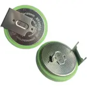 2pc BR2450A with welding of high temperature 3V button battery