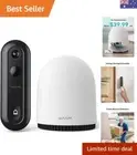 2K Video Doorbell Camera, Wireless Door Bell Battery Powered, Security Doorbe...