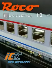 Roco 1/87 HO Polish Railway Dining Car Model