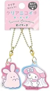 [クラックス] Clear Nikoichi Key Holder My Melody Sanrio Characters x Obakaine