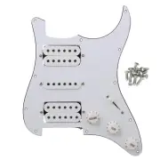 Fender Squier 50s Strat LOADED PICKGUARD white Prewired White Stratocaster New