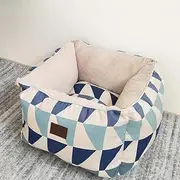 JIANYUEPet Cat Bed Nest Deep Sleeping Kennels Winter Warming Thicken Soft Pet Cat House for Small Cats Cozy Kitten Bed Cave Basket Bags
