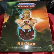 HE MAN MASTER OF THE UNIVERSE BUST Statue Tweeter head Sideshow SKU 107