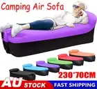 Lazy Outdoor Inflatable Sofa Air Bed Lounger Sofa Sack Hangout Camping Beach Bag