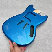 Guitar body mustang metallic blue North America alder 4.17 LBS