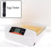 55 Egg Incubator Fully Automatic Digital Led Incubator Chicken Duck Eggs Poultry