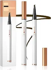 Eyebrow Microblading Pen 2pcs, Upgrade Microblading Eyebrow Pen Tattoo Pencil 4 Fork Tip for Natural Makeup, 2024 New Waterproof Magic Eyebrow Pencil Microblading Eyebrow Pencil /1921