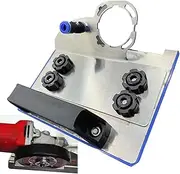 Angle Grinder Holder, Angle Grinder Stand for Tile 45° Chamfer Cutting, 45 Degree Tiile Chamffer Griinder Tool, Tile Chamfering Stand for 100-Type AngleGrinders, Ideal for Renovation, 18 * 13.5cm