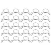 25 Pcs Fuel Line Hose Tubing Spring Clips 14mm Water Pipe Spring Clip Clamps