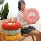 Soft Flower Cushion Round Seat Cushion Persimmon Chair Pillow Office