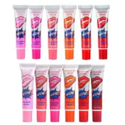 6 Colors Peel Off Lipstick Red Makeup Lasting Lip Gloss8642