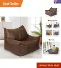 Bean Bag Chair Cover PU Indoor Home Game Lounger Seat Lazy Sofa Classic Sofa ...