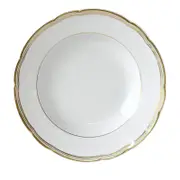 Bernardaud Pompadour Rim Soup Plate