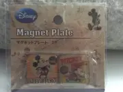 VINTAGE STYLE MICKEY MOUSE MAGNET PLATE SET BRAND NEW SEALED BAG JAPAN ONLY COOL
