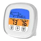 Food Cooking BBQ Thermometer Touch Screen Temperature Meter with Timer Probe 95
