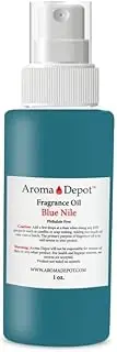 Aroma Depot 1 oz. Blue NileSpray Perfume/Skin Body Fragrance Oil. Our Interpretation, Pure-Uncut. Add a Few drops to your Aromatherapy Diffuser.