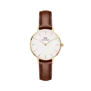 Daniel Wellington Petite 32 St Mawes Gold & White Watch