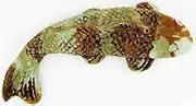 Koi Fish Pond Decor Garden Statues Nishikigoi Figure