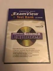 Prentice Hall - Science Explorer - ExamView Test Bank CD-ROM (New/Sealed)