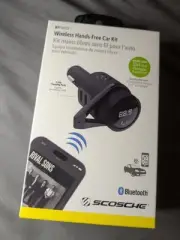 Scosche Wireless Hands-Free Car Kit With 2 USB Ports, Bluetooth As Well