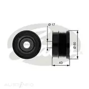 Gates Alternator Pulley - OAP7062