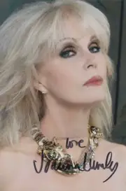 JOANNA LUMLEY HAND SIGNED 6X4 PHOTO FILM AUTOGRAPH ACTRESS 19