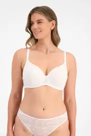 Berlei Because Lightly Lined Bra - White, Size: 8 E