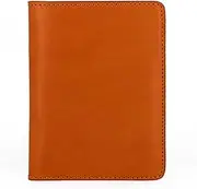 [CHUAN boutique] Cowhide Passport Bag Vegetable Tanned Leather Vintage Card Holder Travel Passport Document Bag Wallet Passport Cover
