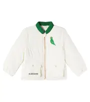 [Mini Rodini] Mini Rodini Embroidered logo jacket Y 6/7 white